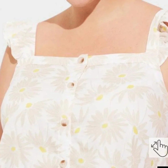 TORRID FLORAL BLOUSE - Picture 5 of 9